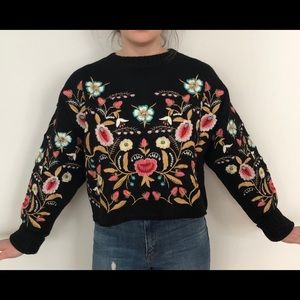Bloom Embroidered Sweater